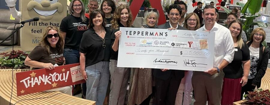 Tepperman’s opening yields $25K for Niagara charities